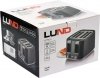 TOSTER 1300-1500W CZARNY LUND 67501 67501